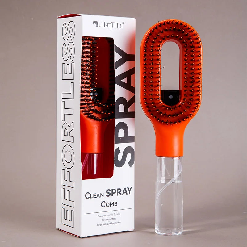 2-in-1 Spray Hair Brush