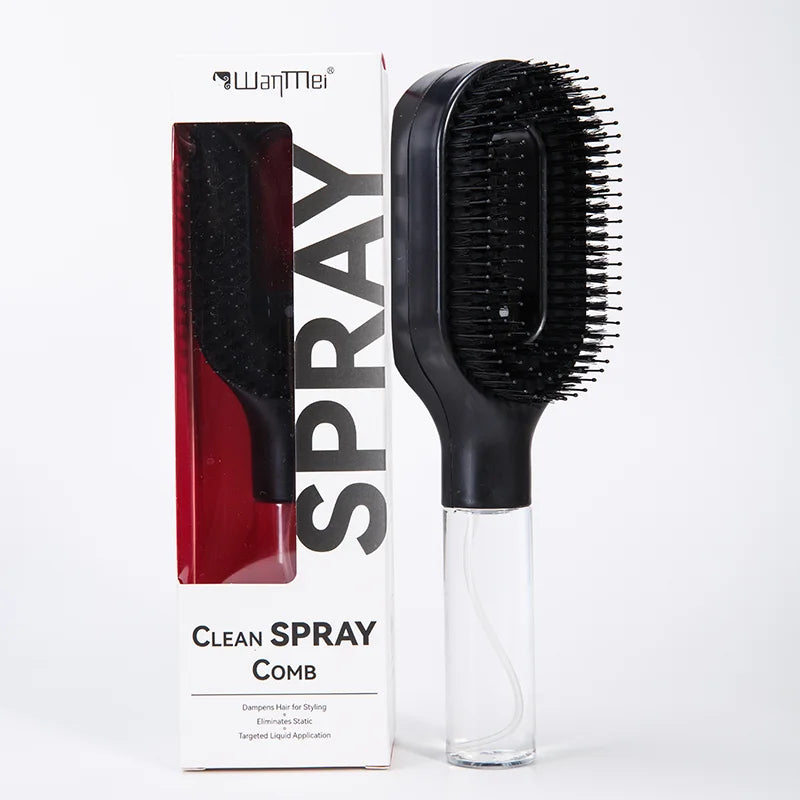 2-in-1 Spray Hair Brush