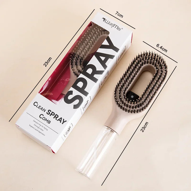 2-in-1 Spray Hair Brush