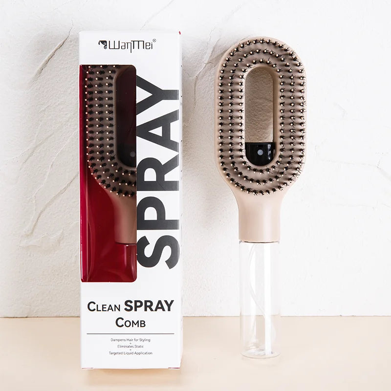 2-in-1 Spray Hair Brush