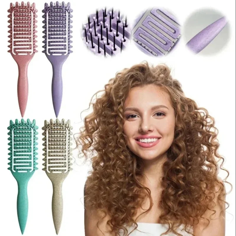 Anti-Tangle Curl Styling Brush