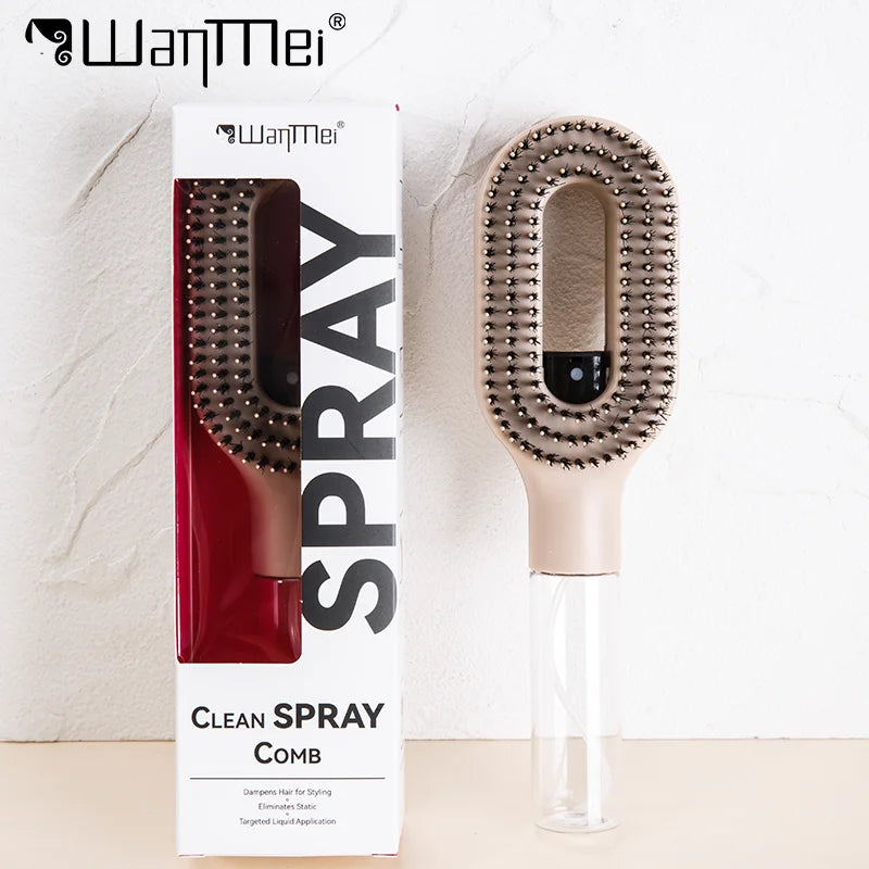 2-in-1 Spray Hair Brush